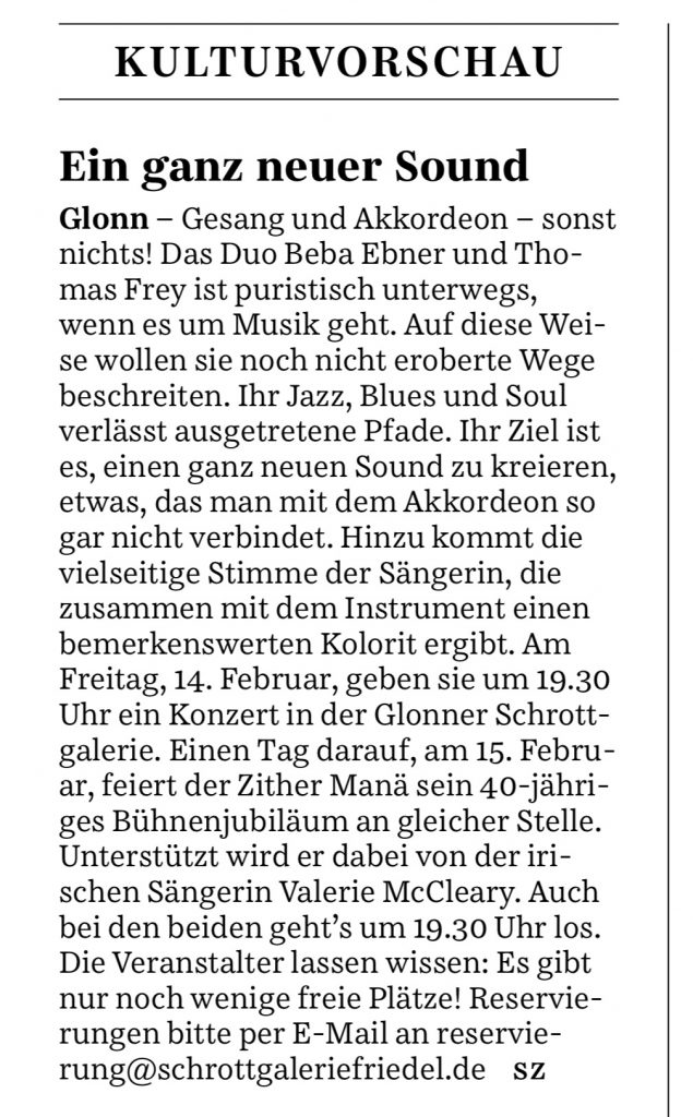 Süddeutsche zeitung bekanntschaftsanzeigen aufgeben